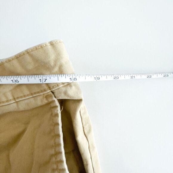 Tony Hawk Men's Chino Shorts Reflex Stretch Flat Front Gold Size 38 - Picture 5 of 7